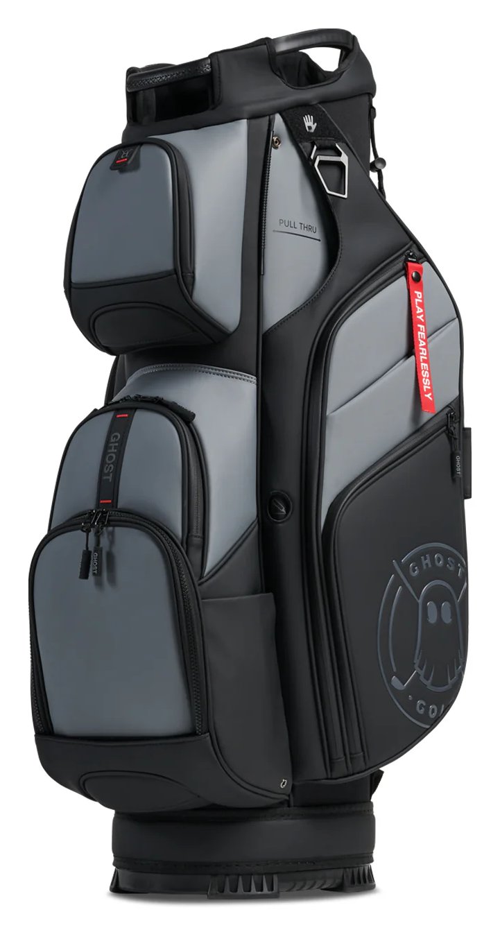 Ghost Golf GT-14 Kovert Ops cart bag, negro/gris