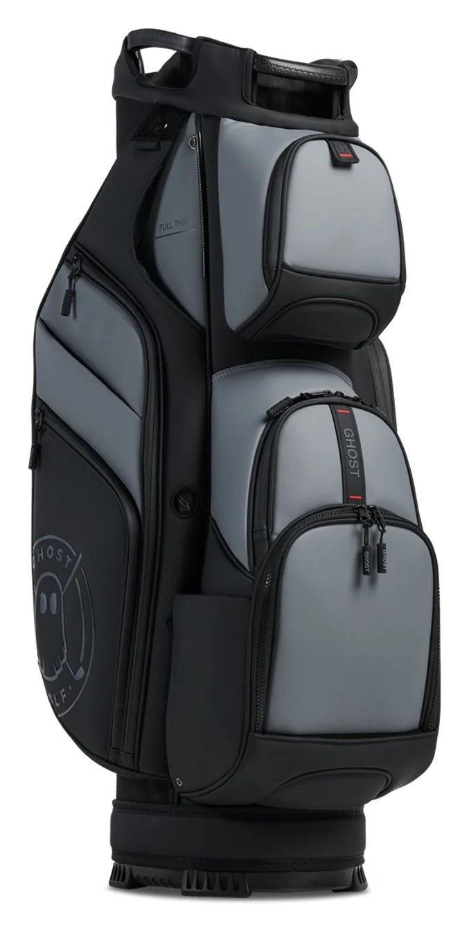Ghost Golf GT-14 Kovert Ops cart bag, negro/gris