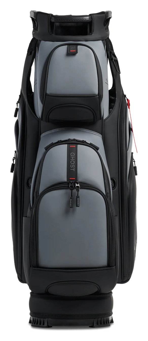 Ghost Golf GT-14 Kovert Ops cart bag, negro/gris