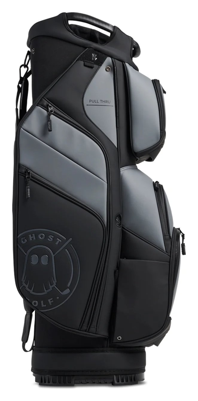Ghost Golf GT-14 Kovert Ops cart bag, negro/gris