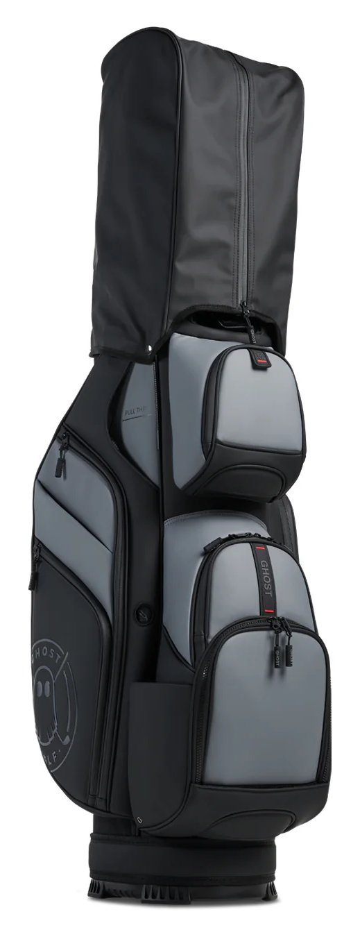 Ghost Golf GT-14 Kovert Ops cart bag, negro/gris