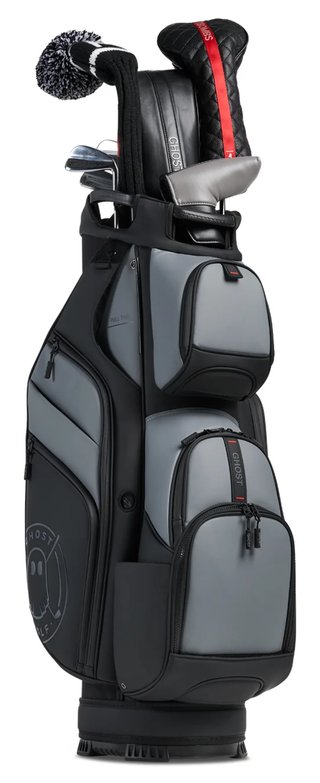 Ghost Golf GT-14 Kovert Ops cart bag, negro/gris