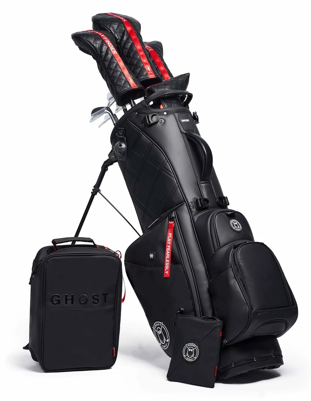 Ghost Golf Anyday Katana stand bag 14 vías, negro