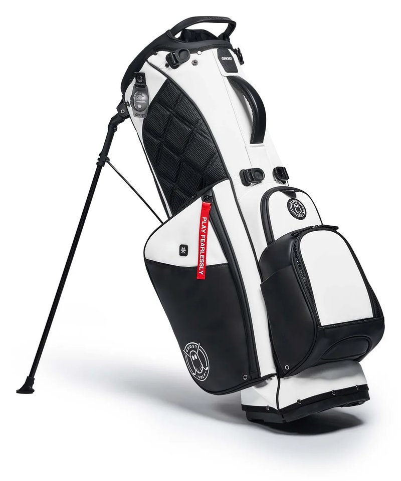 Ghost Golf Anyday Oreo stand bag 14 vías, blanco/negro