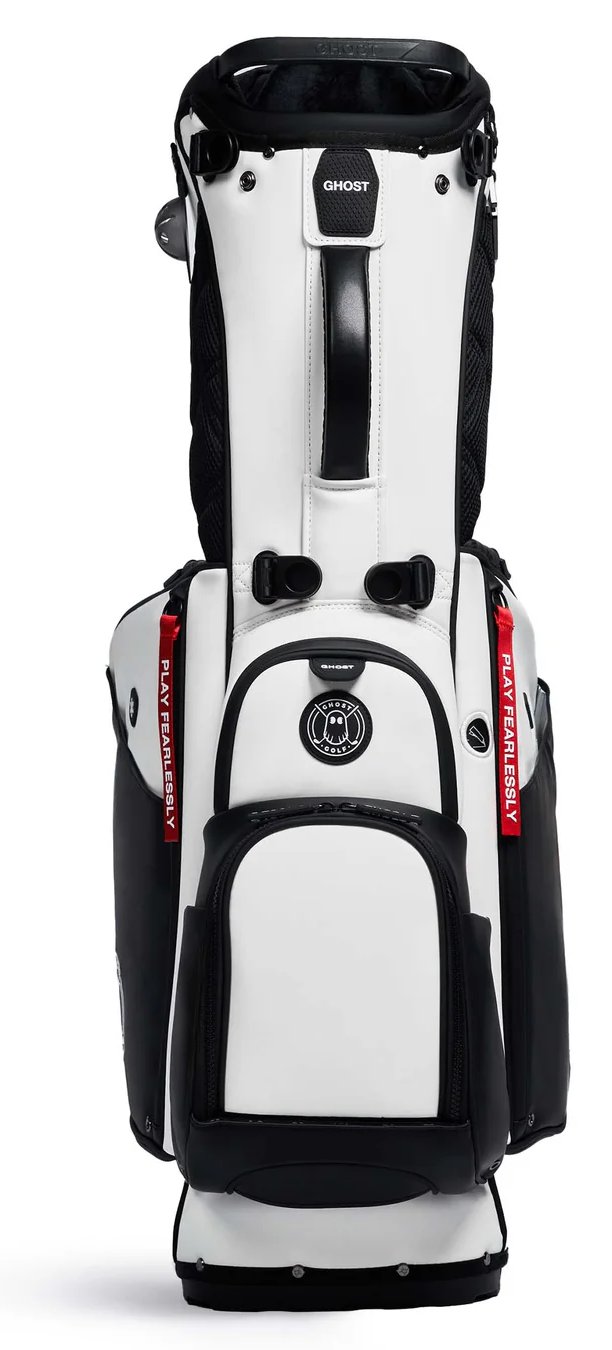Ghost Golf Anyday Oreo stand bag 14 vías, blanco/negro