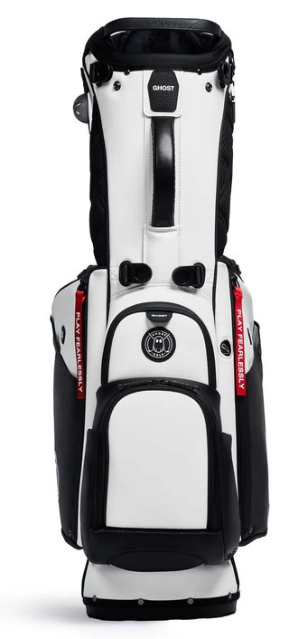 Ghost Golf Anyday Oreo stand bag 14 vías, blanco/negro