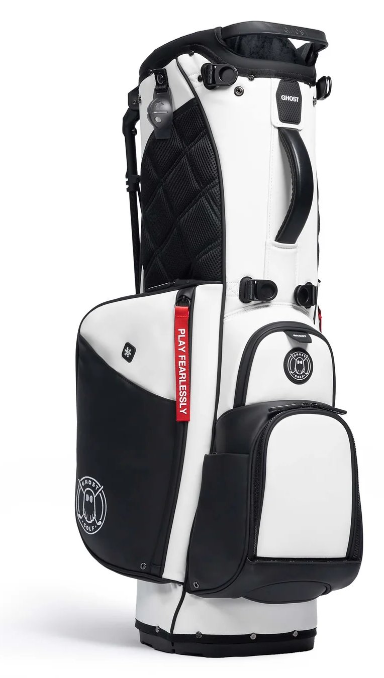 Ghost Golf Anyday Oreo stand bag 14 vías, blanco/negro
