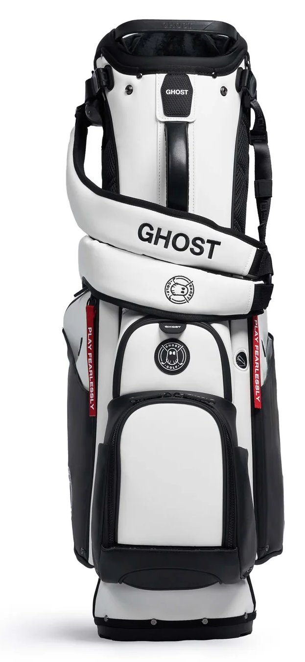 Ghost Golf Anyday Oreo stand bag 14 vías, blanco/negro