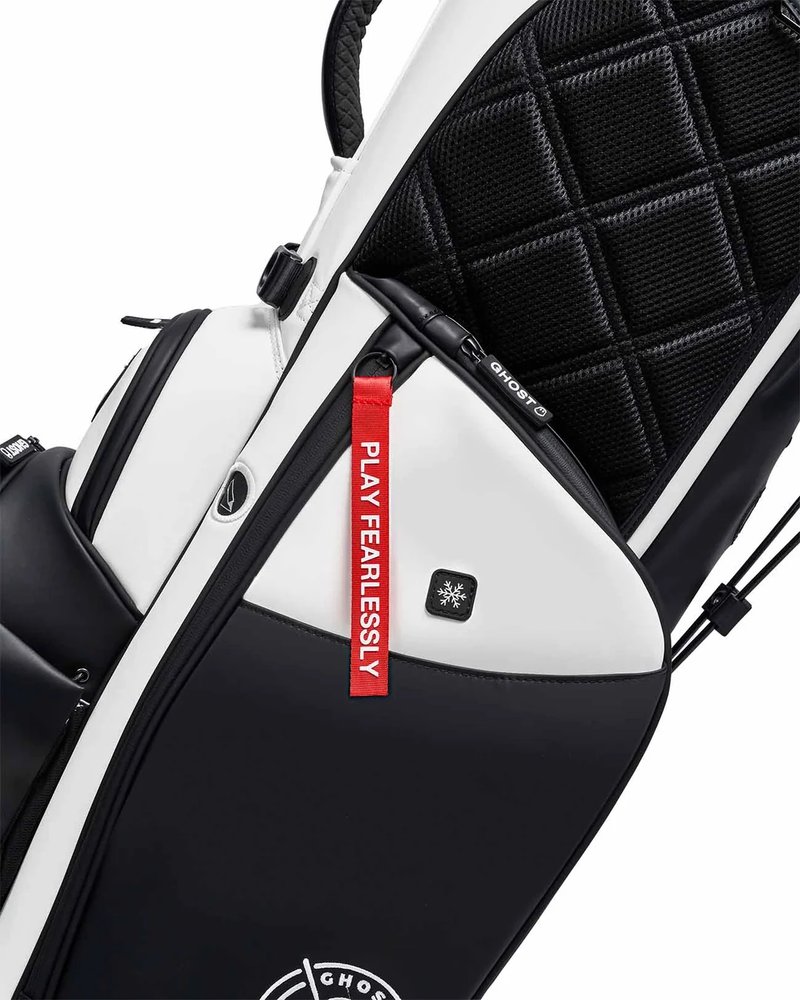 Ghost Golf Anyday Oreo stand bag 14 vías, blanco/negro