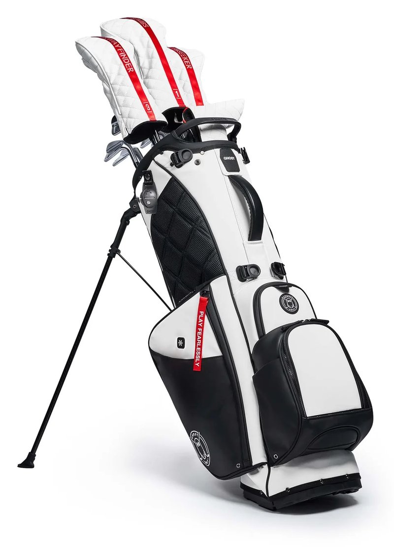 Ghost Golf Anyday Oreo stand bag 14 vías, blanco/negro