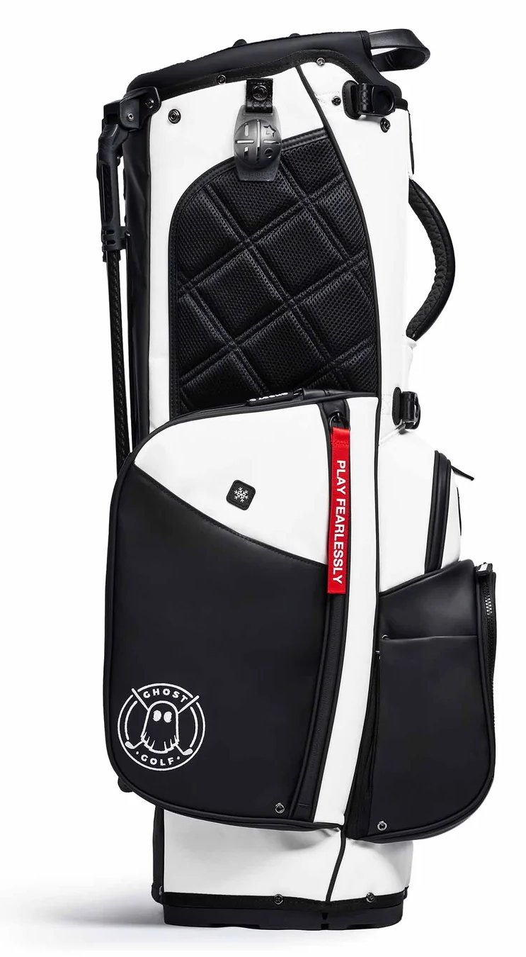 Ghost Golf Anyday Oreo stand bag 7 vías, blanco/negro