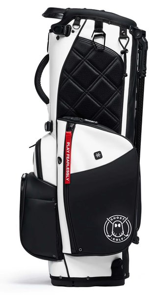 Ghost Golf Anyday Oreo stand bag 7 vías, blanco/negro