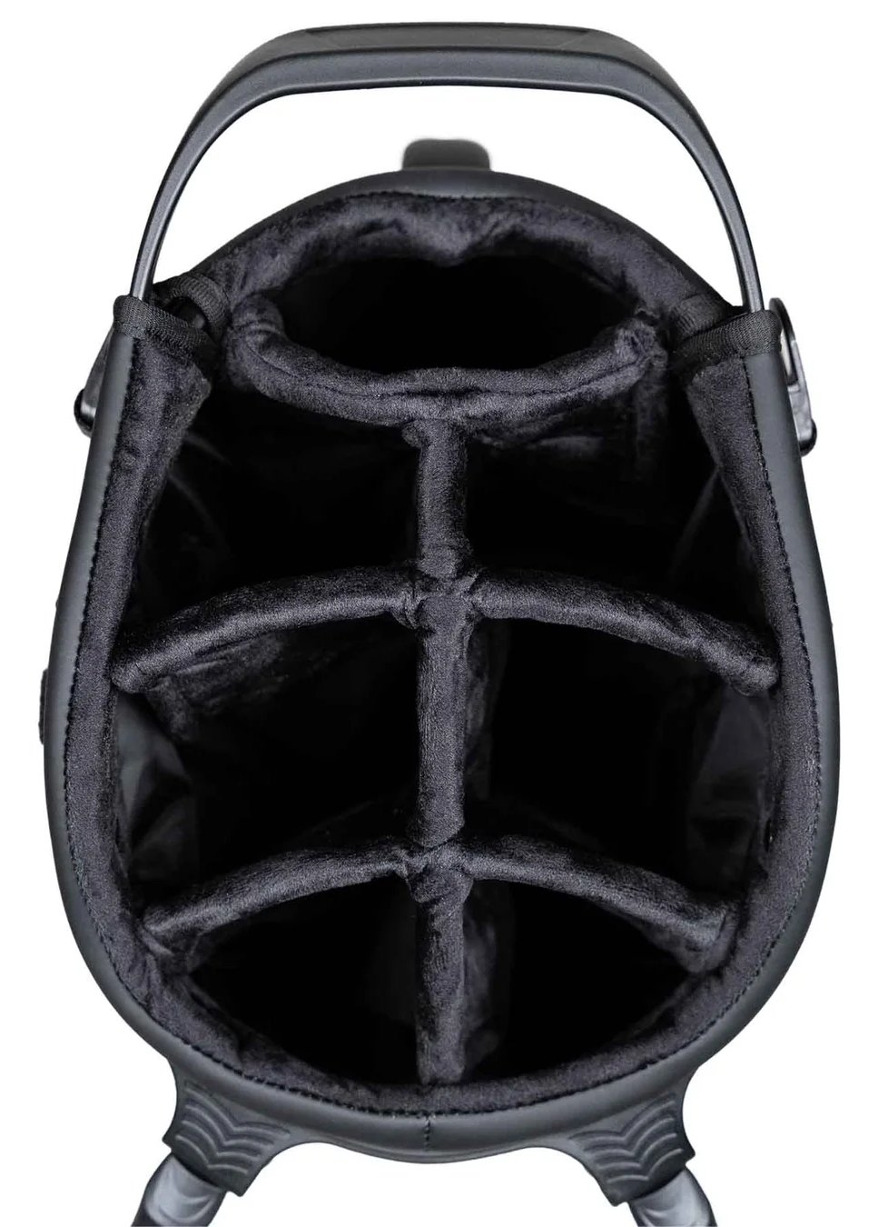 Ghost Golf Anyday Oreo stand bag 7 vías, blanco/negro