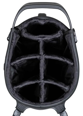 Ghost Golf Anyday Oreo stand bag 7 vías, blanco/negro