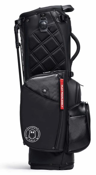 Ghost Golf Anyday Ronin stand bag 14 vías, negro/cromo