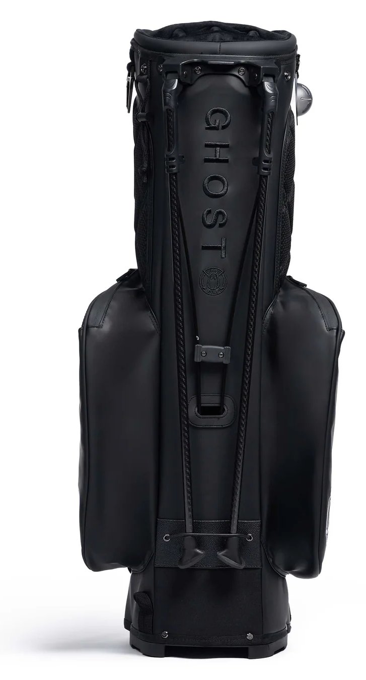 Ghost Golf Anyday Ronin stand bag 14 vías, negro/cromo
