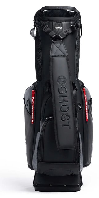 Ghost Golf Anyday Ronin stand bag 14 vías, negro/cromo