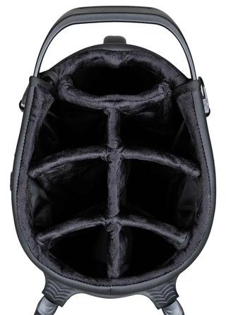 Ghost Golf Anyday Ronin stand bag 14 vías, negro/cromo