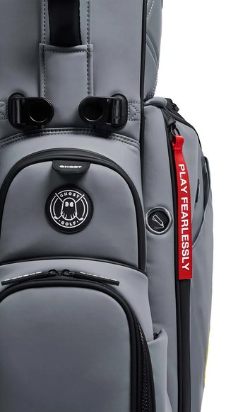 Ghost Golf Anyday Maverick stand bag 7 vías, gris