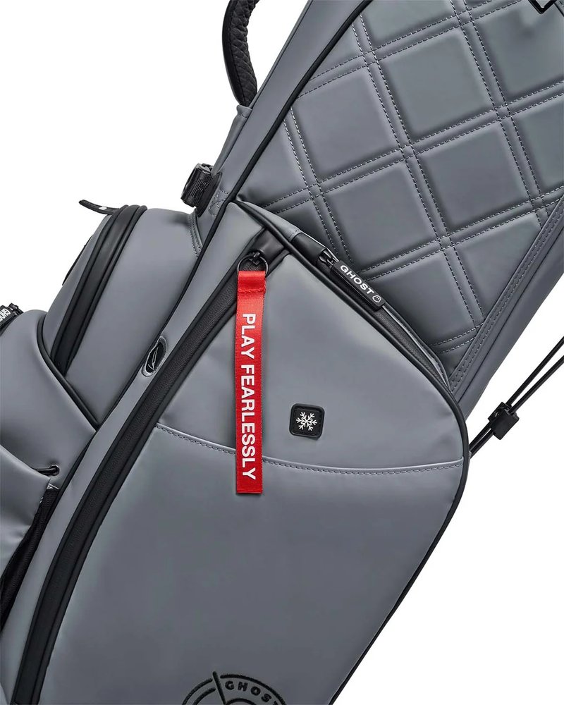 Ghost Golf Anyday Maverick stand bag 7 vías, gris