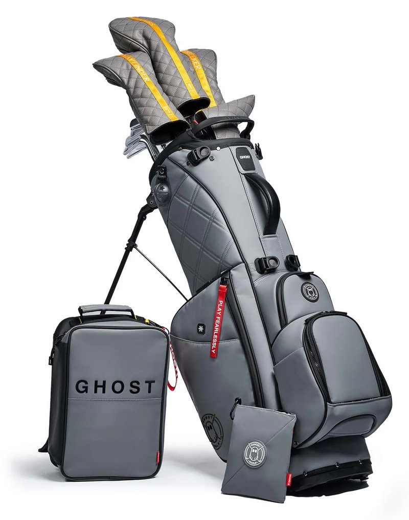 Ghost Golf Anyday Maverick stand bag 7 vías, gris