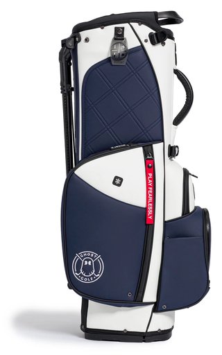 Ghost Golf Anyday Valor stand bag 14 vías, blanco/azul