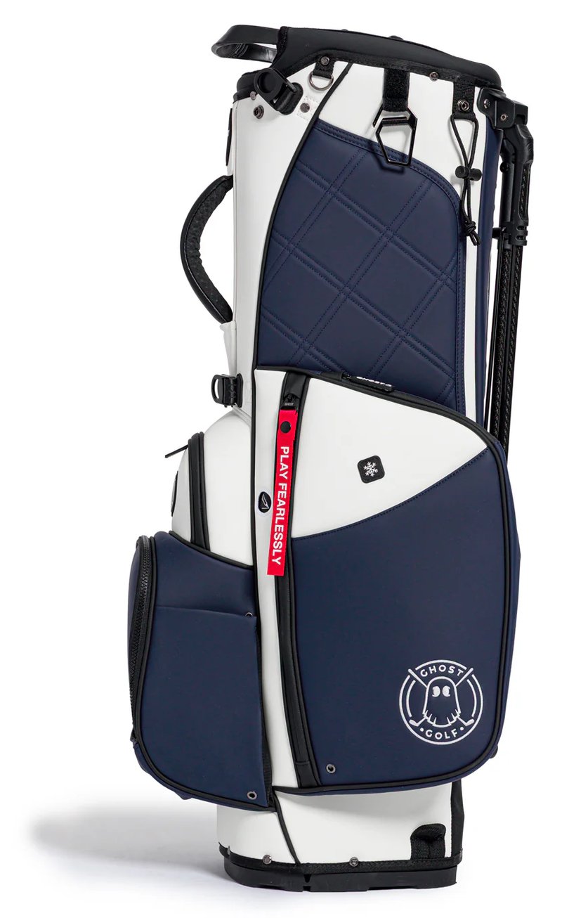 Ghost Golf Anyday Valor stand bag 14 vías, blanco/azul