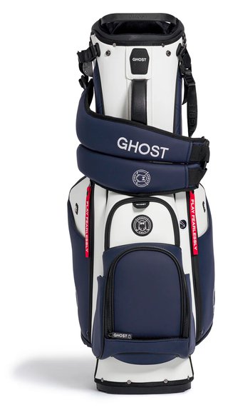 Ghost Golf Anyday Valor stand bag 14 vías, blanco/azul
