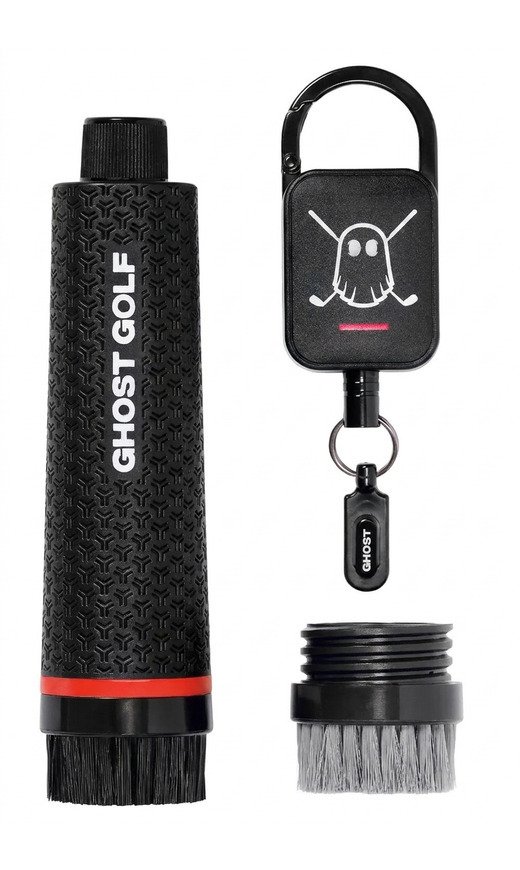 Ghost Golf Magnetic Golf Club & Shoe cepillo, negro