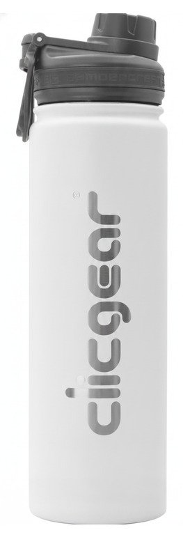 Clicgear Tempercraft Bottle 650 ml, blanco