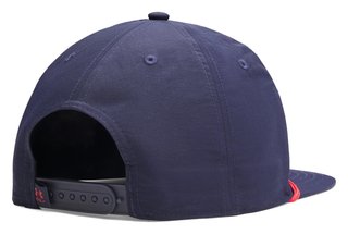Under Armour Drive 5 Panel Hazard gorra de hombre, midnight navy/red