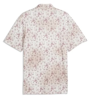 Puma Cloudspun Coastal Claret polo de hombre, birch