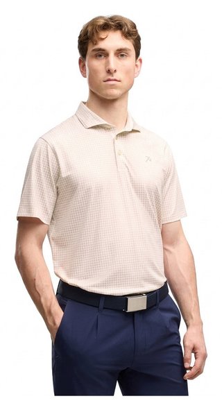 Puma X Arnold Palmer MATTR Geo polo de hombre, alpine snow/rose glow