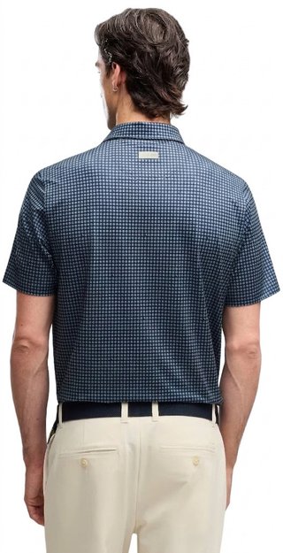 Puma X Arnold Palmer MATTR Geo polo de hombre, deep navy/lemon butter