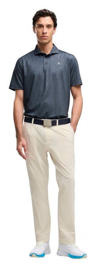 Puma X Arnold Palmer MATTR Geo polo de hombre, deep navy/lemon butter