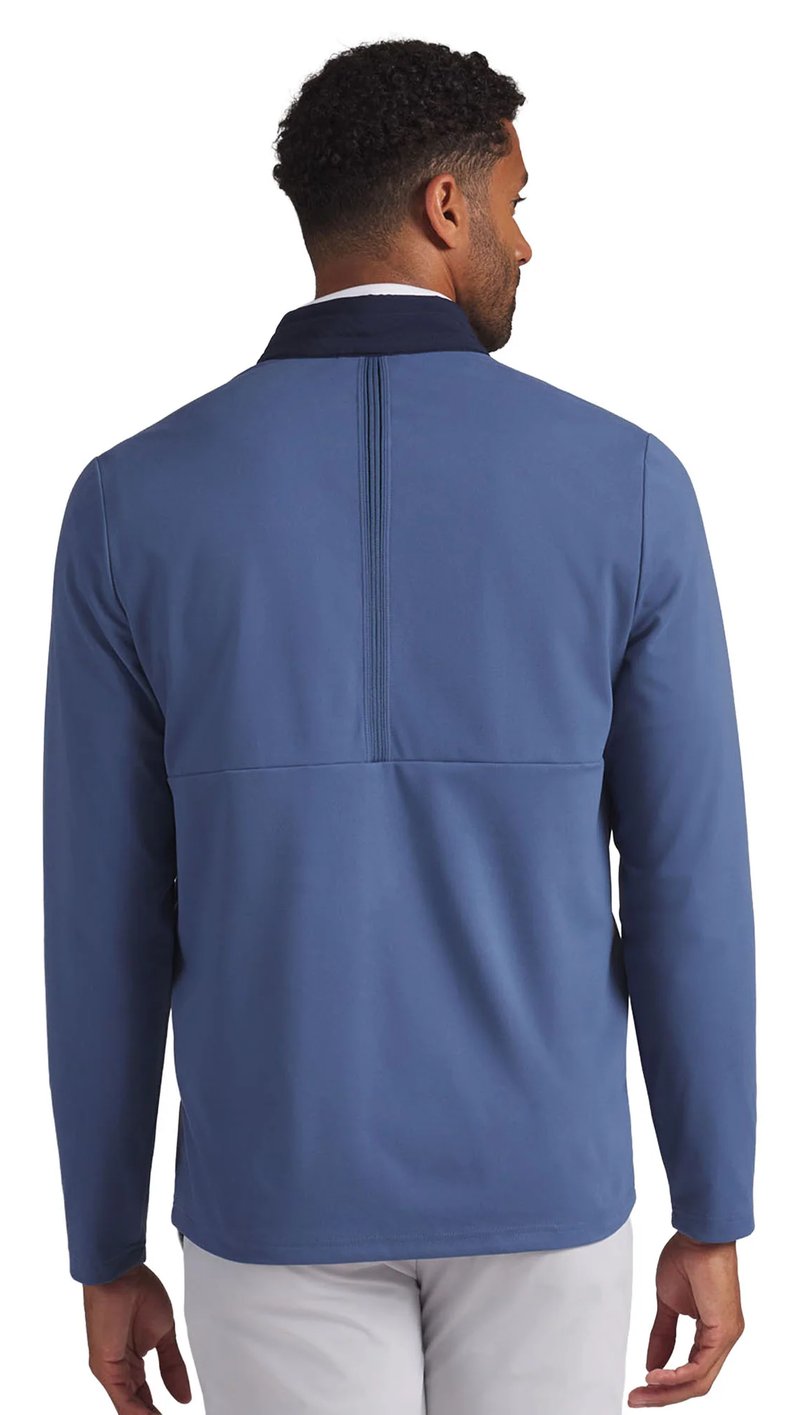 Puma Cloudspun Tech Hybrid 1/2-Zip sudadera de hombre, deep navy