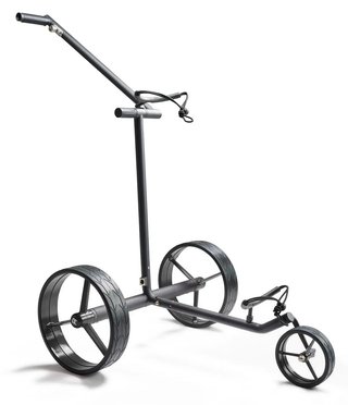 Davies Caddy Premium M Black carrito eléctrico, negro