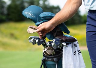 TaylorMade Hi-Toe 5 Aged Copper wedge de hombre, acero