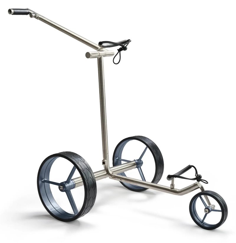 Davies Caddy Premium M Brush DHC carrito eléctrico, plateado