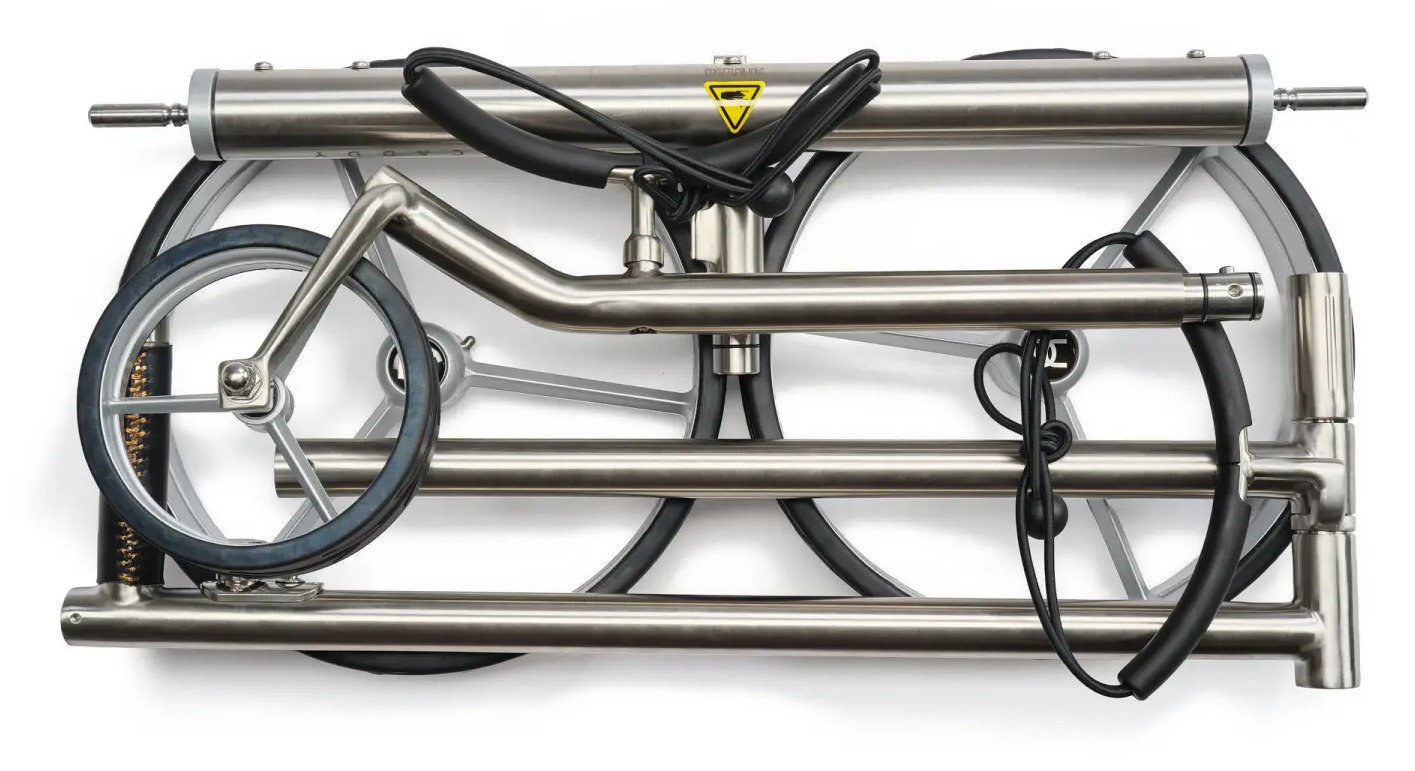 Davies Caddy Premium M Brush DHC carrito eléctrico, plateado