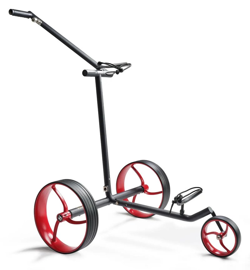 Davies Caddy Premium S Black DHC carrito eléctrico, negro