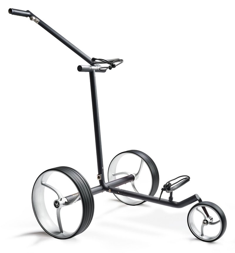 Davies Caddy Premium S Black DHC carrito eléctrico, negro