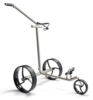 Davies Caddy Premium S Brush DHC carrito eléctrico, plateado