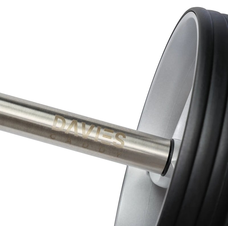 Davies Caddy Premium S Brush DHC carrito eléctrico, plateado