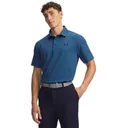 Under Armour Playoff 3.0 polo de hombre, midnight navy/aegean blue/blanco