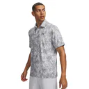 Under Armour Playoff 3.0 Printed polo de hombre, gris