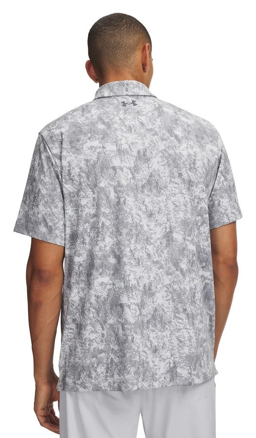 Under Armour Playoff 3.0 Printed polo de hombre, gris