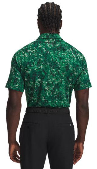 Under Armour Playoff 3.0 Printed polo de hombre, verde