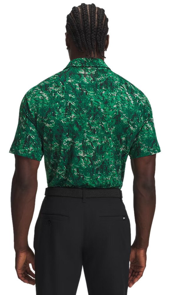 Under Armour Playoff 3.0 Printed polo de hombre, verde
