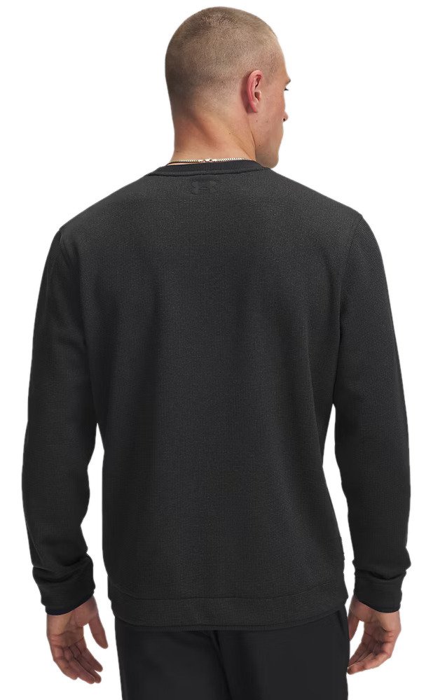 Under Armour Fleece Crew suéter de hombre, negro